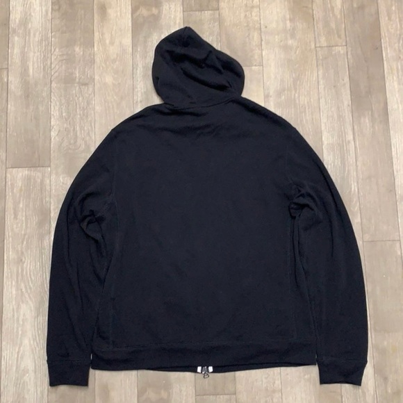 Mens Black A/X Armani Exchange Full Zip Hoodie Jacket Large - Picture 4 of 7